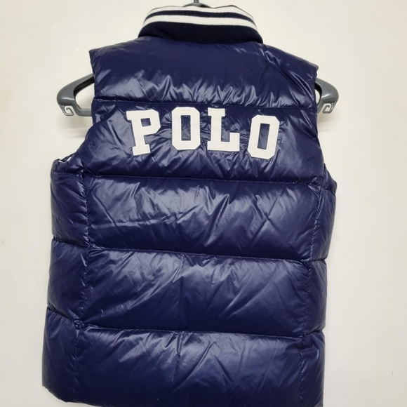 Polo Ralph Lauren reversible down filled gilet Age 14-16Fits ladies uk 8 - Picture 2 of 4